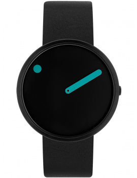 Picto 43350-4120B Unisex Black 40mm 5ATM