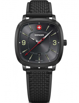 Wenger 01.1921.113 Mens Watch Vintage Športové 37mm 5ATM