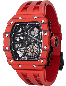 Tsar Bomba TB8209CF-07 Mens Watch Elementar Carbon Fiber Automatic 44mm 5ATM
