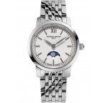 Frederique Constant FC-206SW1S6B Ladies Watch Classic Slimline Moon Phase 30mm 3ATM