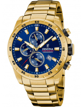 Festina F20541/2 Športové Chronograph 45mm 10ATM