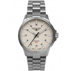 Bauhaus 2864M-5 Mens Watch Aviation Automatic Titanium 42mm 10ATM