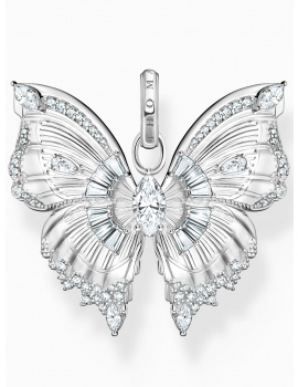 Thomas Sabo PE984-051-14 charms - butterfly with stones silver Ladies