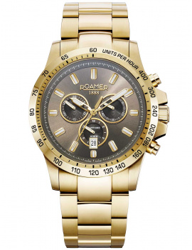 Roamer 861837 48 55 20 Mens Watch Rimini Chronograph 45mm 10ATM
