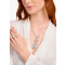 Thomas Sabo PE955-640-9 Silver pendant w. rose-coloured ružové quartz crystal