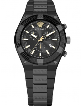 Versace VESO01022 Mens Watch Športové Greca Chrono 46mm 5ATM
