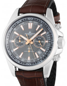Jacques Lemans 1-2117W Liverpool Mens Chronograph 44mm 20ATM