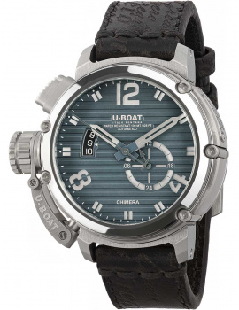U-Boat 9602 Mens Watch Chimera 46mm SS blue Automatic 10ATM