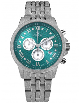 Louis XVI LXVI3625 Mens Watch Aramis Frosted 2.0 Diamond 43mm 5ATM