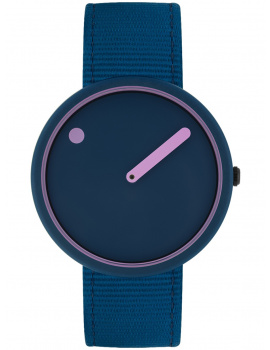 Picto R44025-R003 Deep Blue and Pink Reef 40mm 5ATM
