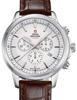 Swiss Military SM34052.20 Mens Watch Chronograph 42mm 10ATM