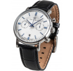 Carl von Zeyten CVZ0037WH Mens Watch BĂĽhlot Chronograph 44mm 3ATM