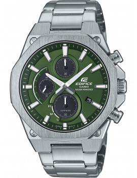 Casio EFS-S570D-3AUEF Mens Watch Edifice Chronograph Slnečný pohon 44mm 10ATM