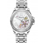 Thomas Sabo WA0381-201-201 Ladies Watch Flowers 33mm 5ATM