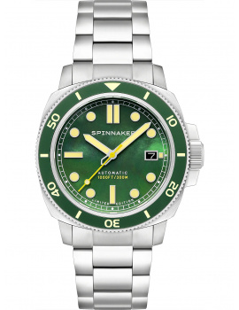 Spinnaker SP-5106-33 Mens Watch Hull Automatic Pearl Diver Limited 42mm 30ATM