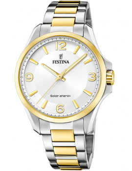 Festina F20657/1 Slnečný pohon Energy Mens Watch 42mm 5ATM
