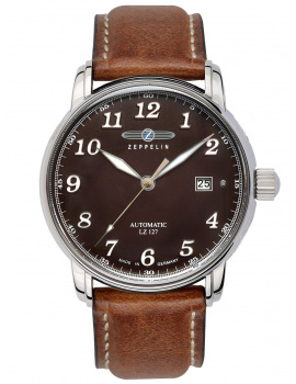 Zeppelin 8656-3 Count Zeppelin Automatic Men's 40mm 5 ATM