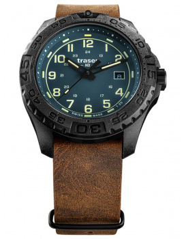 Traser H3 109040 P96 OdP Evolution petrol Men's 44mm 20ATM