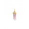 Thomas Sabo PE955-995-9 Gold-plated pendant w. rose-coloured ružové quartz crystal