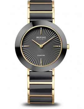 Bering 11435-732 Ladies Watch Diamond Keramika 35mm 3ATM