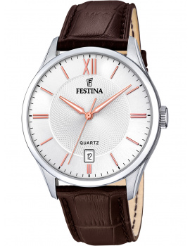 Festina F20426/4 Classic Mens Watch 43mm 5ATM