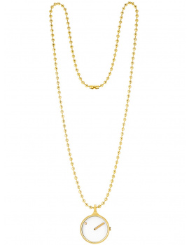 Picto 43320-9012G Gold Necklace 30mm 5ATM