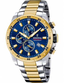 Festina F20562/2 Športové Chronograph 45mm 10ATM
