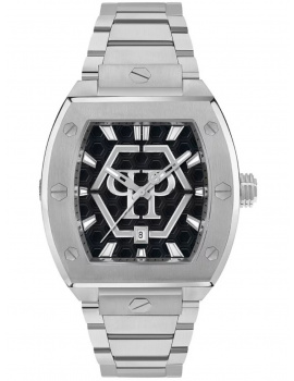 Philipp Plein PWPUA0725 Mens Watch The Hexagon Phantom 44mm 5ATM