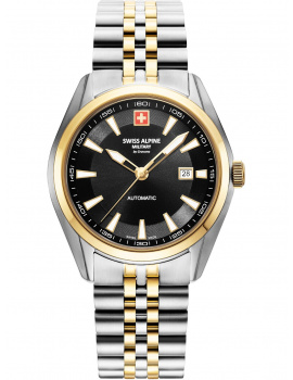 Swiss Alpine Military 7091.2147 Mens Watch Automatic 43mm 10ATM