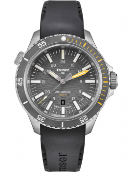 Traser H3 110330 P67 Diver Automatic T100 Grey Mens Watch 46mm 50ATM