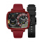 Nubeo NB-6084-02 Mens Watch Odyssey Triple Time-Zone Limited 58mm 5ATM