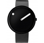 PICTO 43361-4120B Unisex Watch Black and White 40mm 5ATM