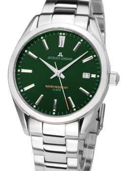 Jacques Lemans 1-1859H Derby Mens Watch 40mm 10ATM