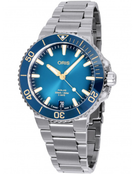 Oris 01 400 7769 4125-07 8 22 09PEB Mens Watch Aquis Date 41,5mm 30ATM