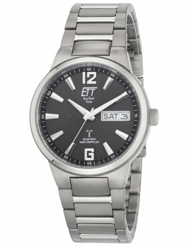 ETT EGT-11321-21M Slnečný pohon Drive Radio Controlled Everest II Titan Men's 40mm