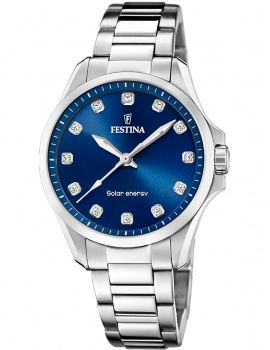 Festina F20654/4 Slnečný pohon Energy Ladies Watch 35mm 5ATM