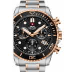 Swiss Military SM34101.06 Mens Watch Military XL Chronograph 46mm 10ATM