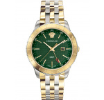 Versace VEBK00718 Mens Watch Univers Dvojfarebné GMT 43mm 5ATM