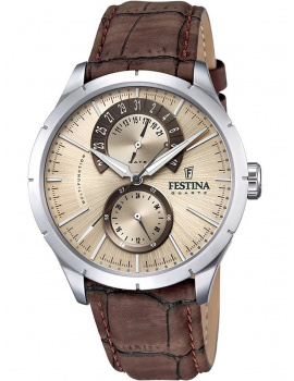 Festina F16573/9 Retro Mens Watch 46mm 5ATM