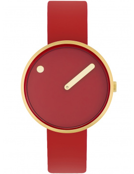 Picto 34097-7614G Unisex Cinnamon Red Bio Based 34mm 5ATM