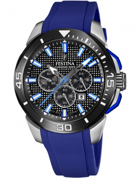 Festina F20642/1 Chrono Bike Mens Watch 47mm 10ATM