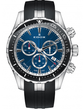Edox 10248-3-BUINN Grand Ocean chronograph 43mm 30ATM