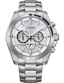 Citizen AN8200-50A Quartz Chronograph Mens Watch 44mm