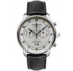 Zeppelin 8584-4 Mens Watch Friedrichshafen Chronograph 40mm 5ATM