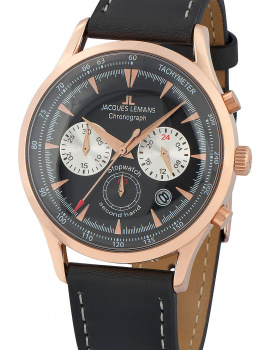 Jacques Lemans 1-2068E Retro Classic chrono menÂ´s 41mm 5ATM