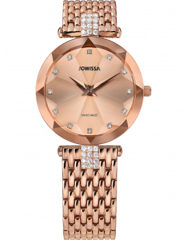Jowissa J5.634.M Facet Strass ladies 29mm 5ATM