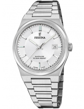 Festina F20034/1 Mens Watch Swiss Made RivĂ© 40mm 10ATM