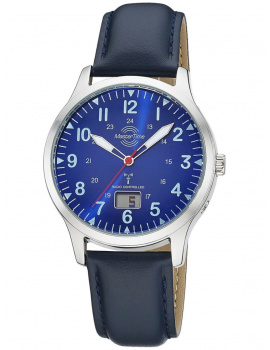 Master Time MTGA-10958-32L Mens Watch Radio Controlled Super Power Aviation 40mm 3ATM