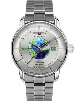 Zeppelin 8468MB-1 Mens Watch Atlantic Automatic 43mm 5ATM