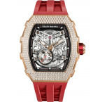 Tsar Bomba TB8208D-12 Mens Watch Elemental Zirconia Automatic 43mm 5ATM